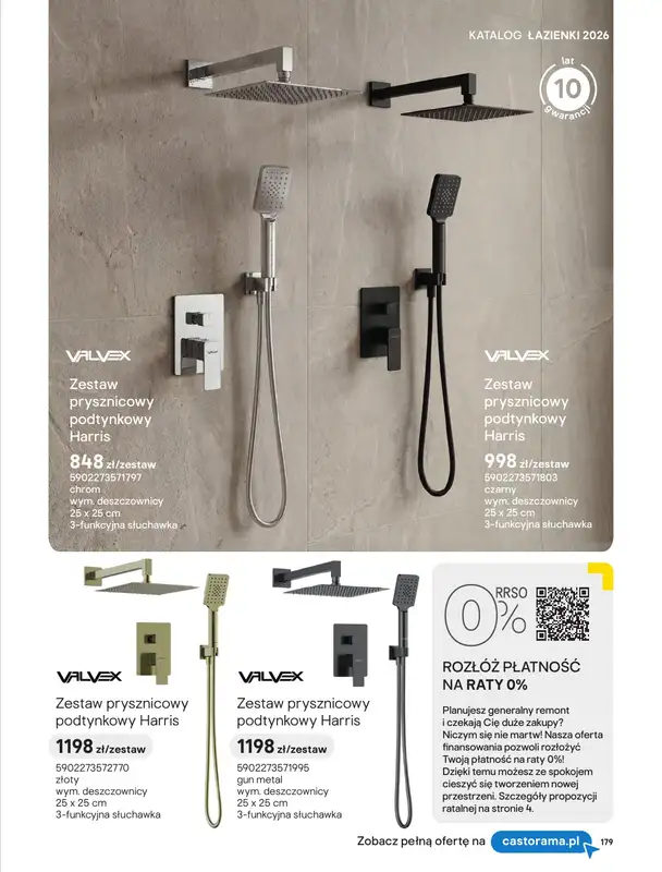 Castorama - gazetka promocyjna Katalog Łazienki | Strefa armatury od piątku 12.06 do wtorku 30.06 - strona 43