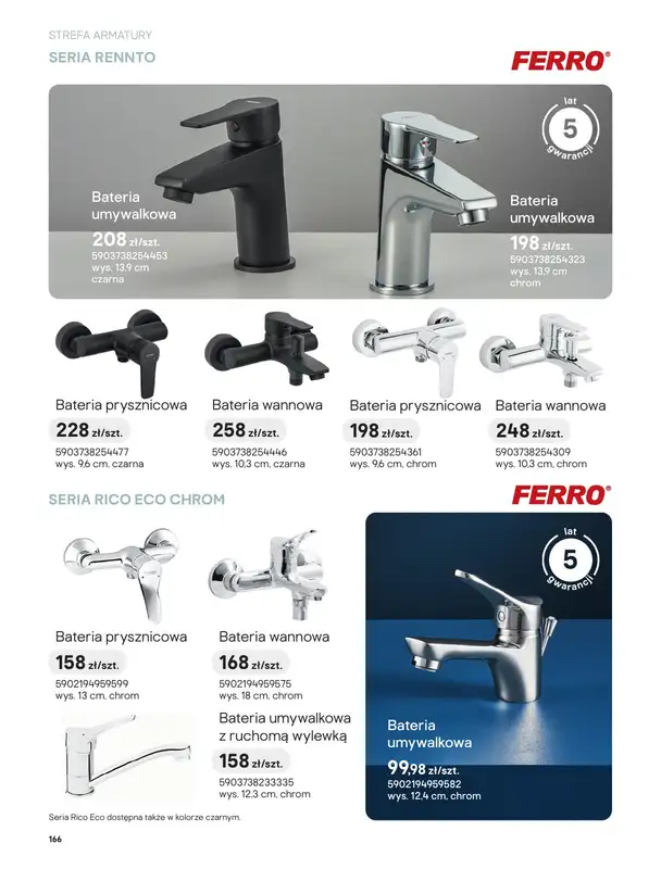 Castorama - gazetka promocyjna Katalog Łazienki | Strefa armatury od piątku 12.06 do wtorku 30.06 - strona 30