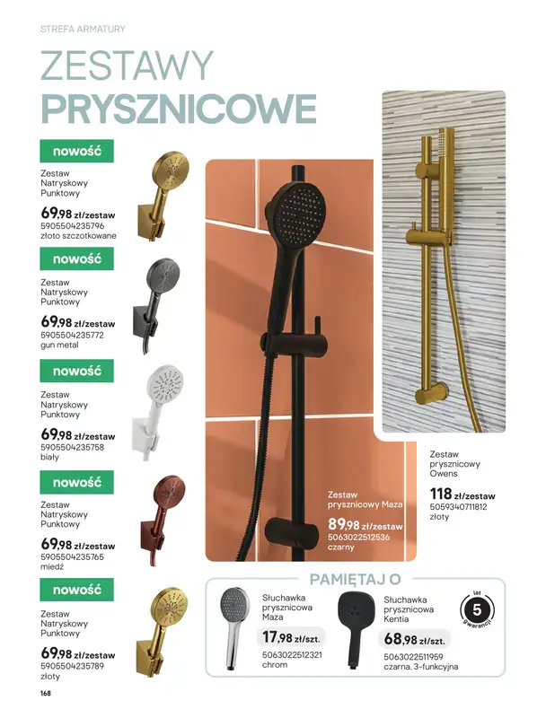 Castorama - gazetka promocyjna Katalog Łazienki | Strefa armatury od piątku 12.06 do wtorku 30.06 - strona 32