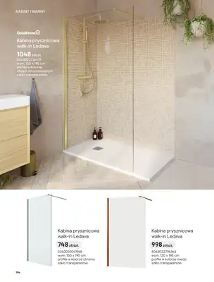 Castorama - gazetka promocyjna Katalog Łazienki | Kabiny i wanny od piątku 12.06 do wtorku 30.06 - strona 12