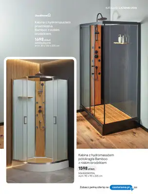 Castorama - gazetka promocyjna Katalog Łazienki | Kabiny i wanny od piątku 12.06 do wtorku 30.06 - strona 41