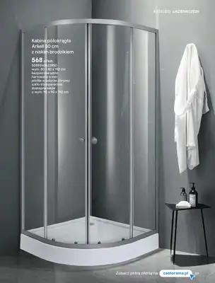 Castorama - gazetka promocyjna Katalog Łazienki | Kabiny i wanny od piątku 12.06 do wtorku 30.06 - strona 39