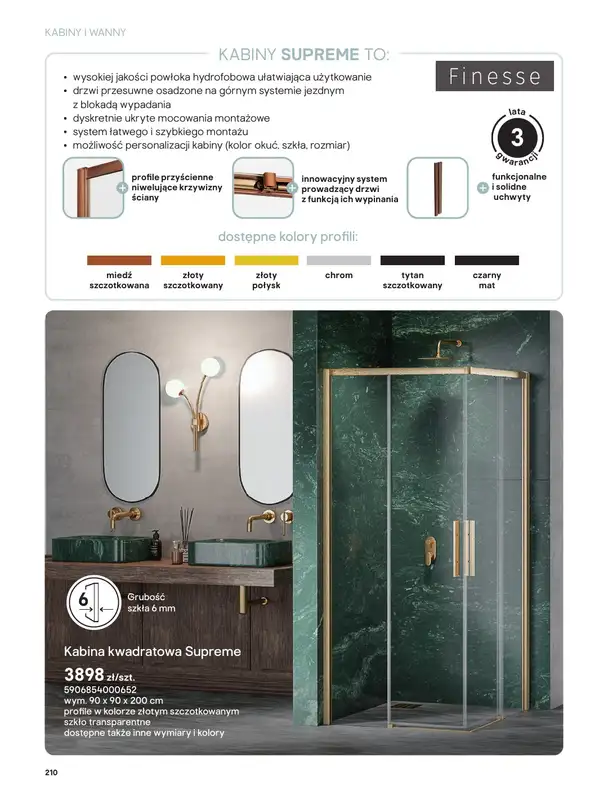 Castorama - gazetka promocyjna Katalog Łazienki | Kabiny i wanny od piątku 12.06 do wtorku 30.06 - strona 28