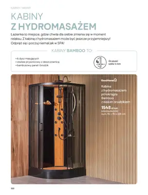 Castorama - gazetka promocyjna Katalog Łazienki | Kabiny i wanny od piątku 12.06 do wtorku 30.06 - strona 40
