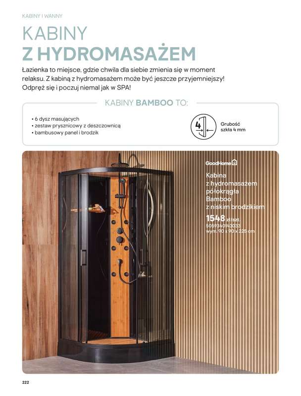 Castorama - gazetka promocyjna Katalog Łazienki | Kabiny i wanny od piątku 12.06 do czwartku 31.12 - strona 40