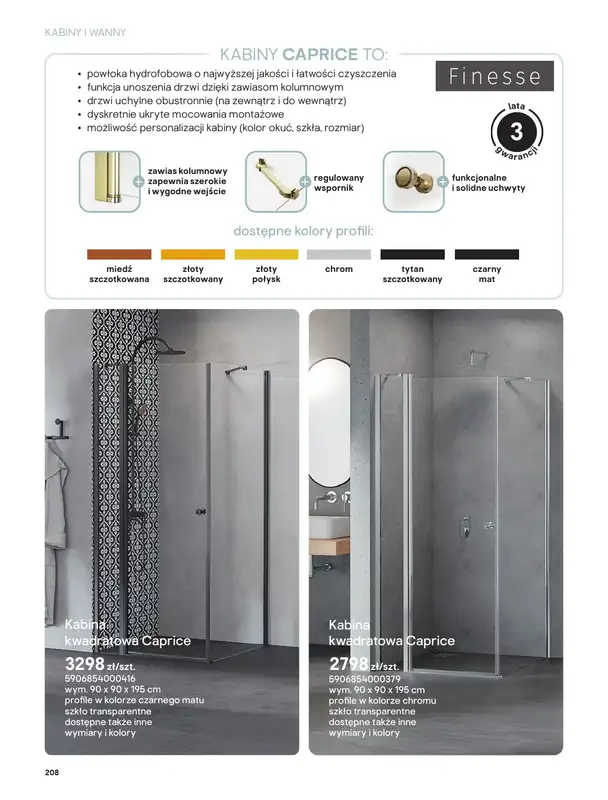 Castorama - gazetka promocyjna Katalog Łazienki | Kabiny i wanny od piątku 12.06 do wtorku 30.06 - strona 26