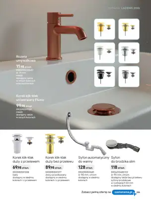 Castorama - gazetka promocyjna Katalog Łazienki | Kabiny i wanny od piątku 12.06 do wtorku 30.06 - strona 53