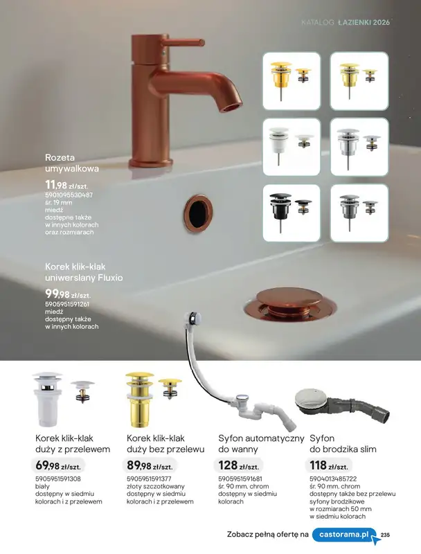 Castorama - gazetka promocyjna Katalog Łazienki | Kabiny i wanny od piątku 12.06 do wtorku 30.06 - strona 53
