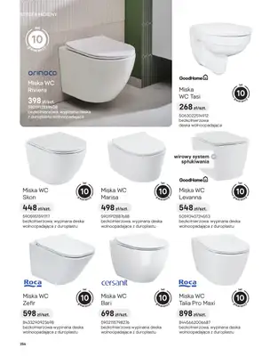 Castorama - gazetka promocyjna Katalog Łazienki | Strefa higieny od piątku 12.06 do wtorku 30.06 - strona 6