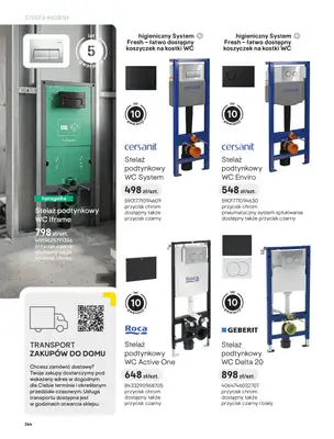Castorama - gazetka promocyjna Katalog Łazienki | Strefa higieny od piątku 12.06 do wtorku 30.06 - strona 14