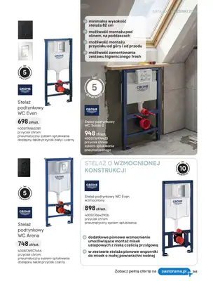 Castorama - gazetka promocyjna Katalog Łazienki | Strefa higieny od piątku 12.06 do wtorku 30.06 - strona 15