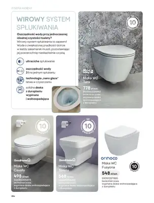 Castorama - gazetka promocyjna Katalog Łazienki | Strefa higieny od piątku 12.06 do wtorku 30.06 - strona 4