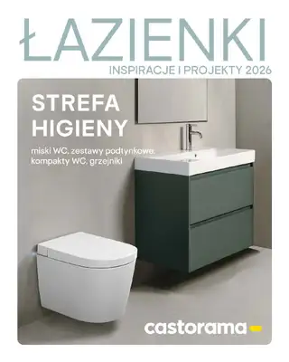 Castorama - gazetka promocyjna Katalog Łazienki | Strefa higieny od piątku 12.06 do wtorku 30.06