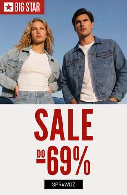 BIG STAR - gazetka promocyjna SALE do -69% od piątku 12.06 