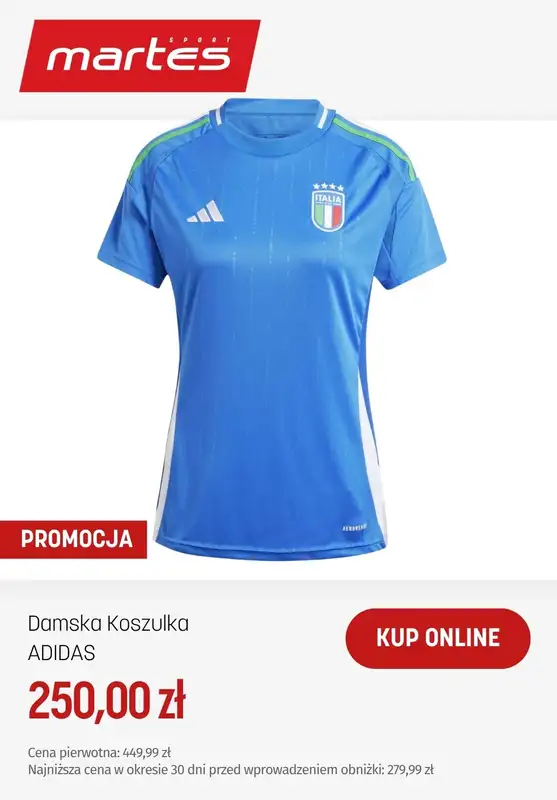 Martes Sport - gazetka promocyjna Strefa kibica Adidas od piątku 12.06  - strona 7