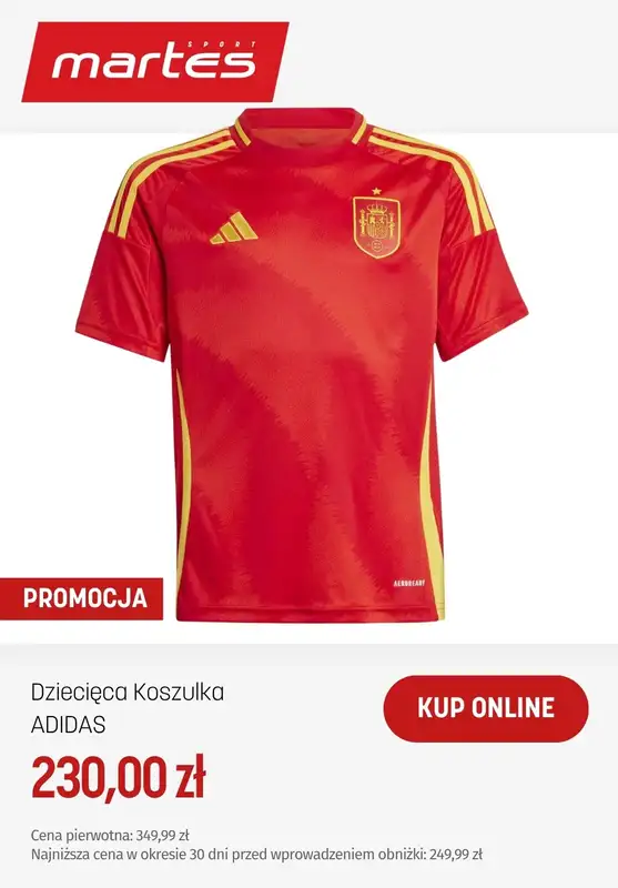 Martes Sport - gazetka promocyjna Strefa kibica Adidas od piątku 12.06  - strona 4