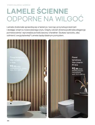 Castorama - gazetka promocyjna Katalog Łazienki | Strefa kolorów i wzorów od piątku 12.06 do wtorku 30.06 - strona 24