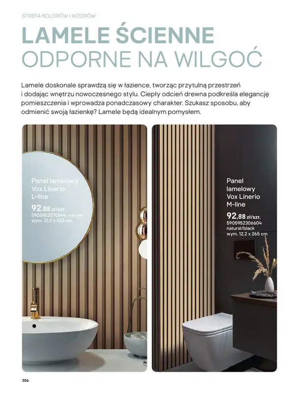 Castorama - gazetka promocyjna Katalog Łazienki | Strefa kolorów i wzorów od piątku 12.06 do wtorku 30.06 - strona 24
