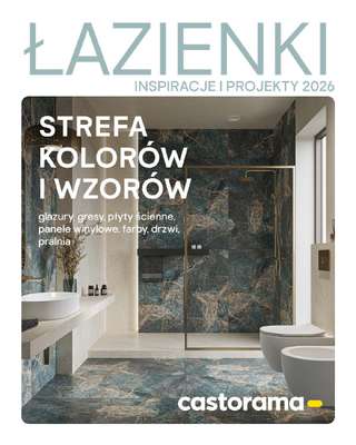 Castorama - gazetka promocyjna Katalog Łazienki | Strefa kolorów i wzorów od piątku 12.06 do wtorku 30.06