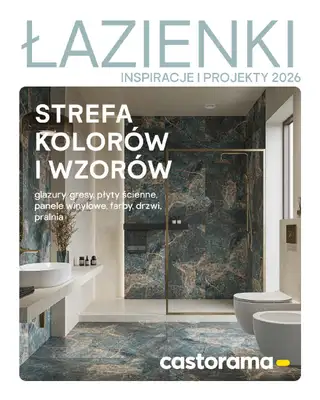 Castorama - gazetka promocyjna Katalog Łazienki | Strefa kolorów i wzorów od piątku 12.06 do wtorku 30.06