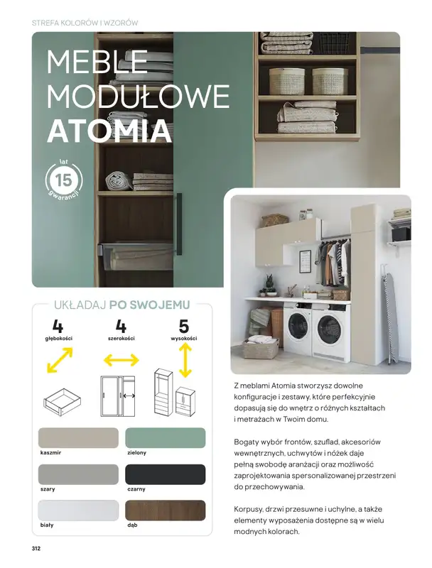 Castorama - gazetka promocyjna Katalog Łazienki | Strefa kolorów i wzorów od piątku 12.06 do wtorku 30.06 - strona 30