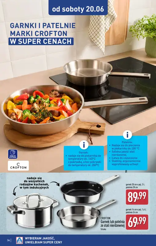 Aldi - gazetka promocyjna Pełny katalog! od poniedziałku 15.06 do soboty 20.06 - strona 36