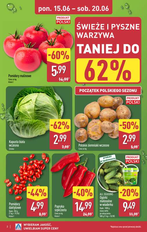 Aldi - gazetka promocyjna Pełny katalog! od poniedziałku 15.06 do soboty 20.06 - strona 2