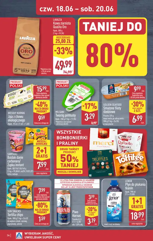 Aldi - gazetka promocyjna Pełny katalog! od poniedziałku 15.06 do soboty 20.06 - strona 34