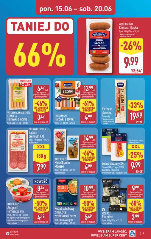 Aldi - gazetka promocyjna Pełny katalog! od poniedziałku 15.06 do soboty 20.06 - strona 9