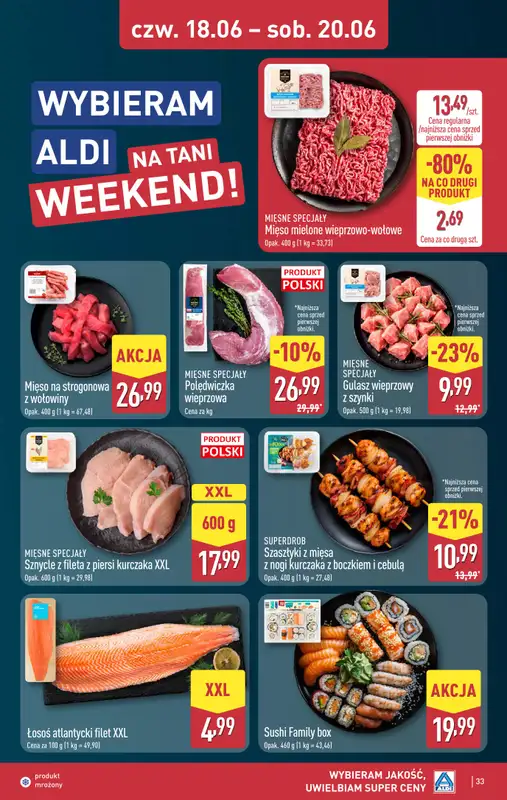 Aldi - gazetka promocyjna Pełny katalog! od poniedziałku 15.06 do soboty 20.06 - strona 33