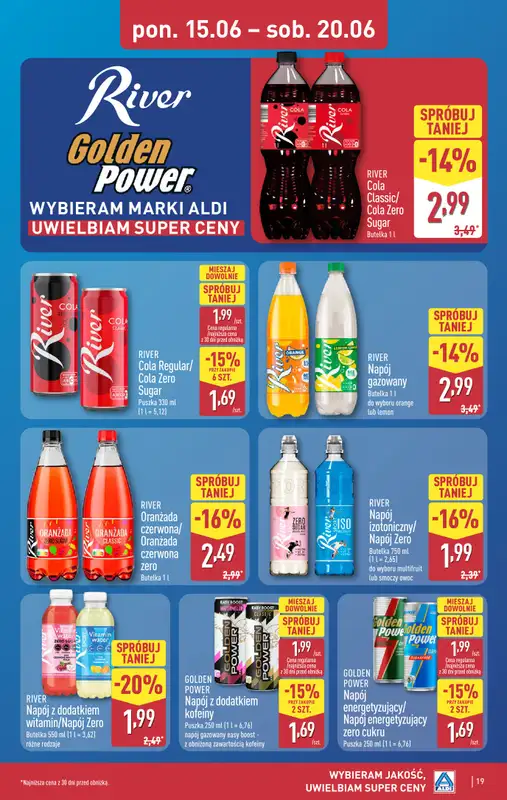 Aldi - gazetka promocyjna Pełny katalog! od poniedziałku 15.06 do soboty 20.06 - strona 19