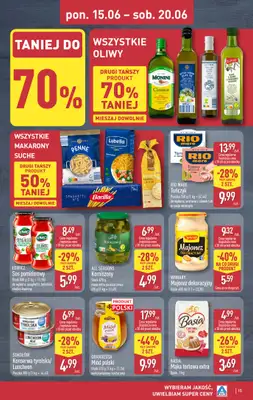 Aldi - gazetka promocyjna Pełny katalog! od poniedziałku 15.06 do soboty 20.06 - strona 15