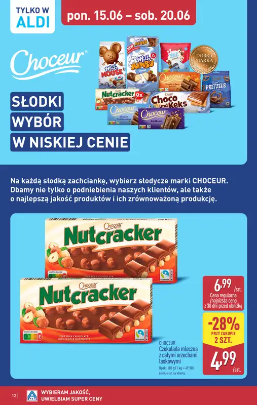 Aldi - gazetka promocyjna Pełny katalog! od poniedziałku 15.06 do soboty 20.06 - strona 12