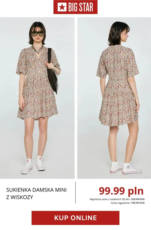 BIG STAR - gazetka promocyjna Sukienki od 39,99 zł od piątku 12.06  - strona 6