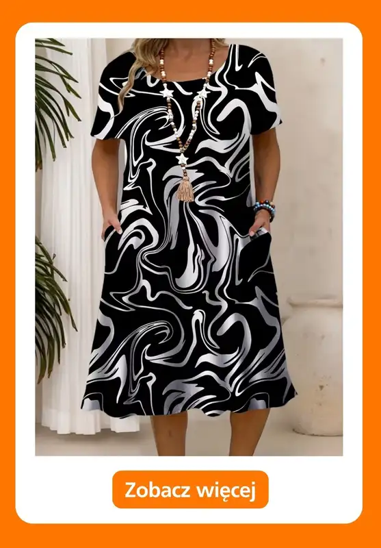 Temu - gazetka promocyjna Sukienki plus size   - strona 3