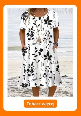 Temu - gazetka promocyjna Sukienki plus size od niedzieli 14.06  - strona 11