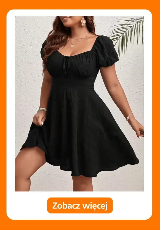 Temu - gazetka promocyjna Sukienki plus size od niedzieli 14.06  - strona 5