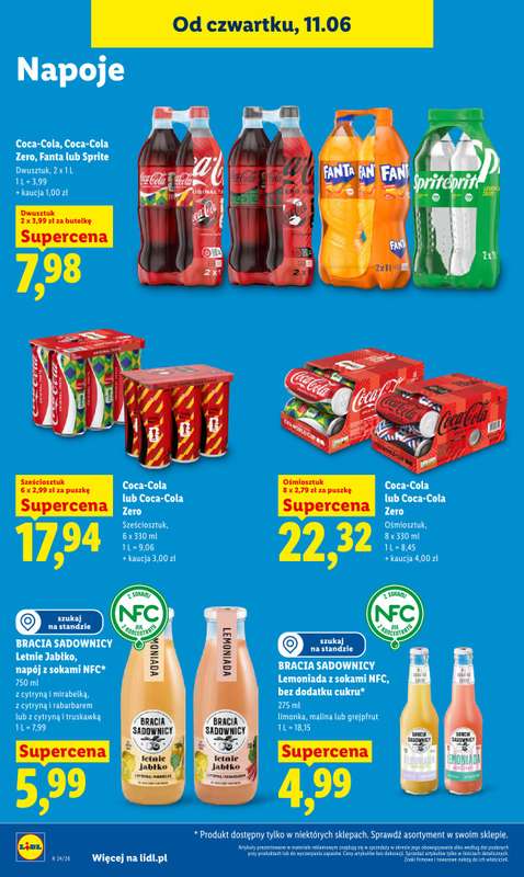 Lidl - gazetka promocyjna Oferta od czwartku od czwartku 11.06 do soboty 13.06 - strona 78