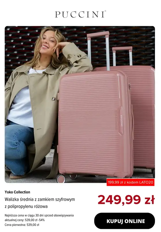 BEST SALE - gazetka promocyjna Puccini | -20% na wybrane produkty od piątku 12.06 do środy 17.06 - strona 8