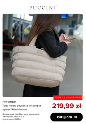 BEST SALE - gazetka promocyjna Puccini | -20% na wybrane produkty od piątku 12.06 do środy 17.06 - strona 3