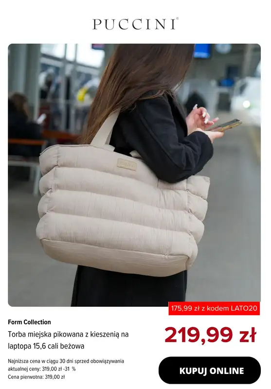 BEST SALE - gazetka promocyjna Puccini | -20% na wybrane produkty od piątku 12.06 do środy 17.06 - strona 3