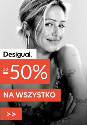BEST SALE - gazetka promocyjna Desigual | Do -50% na wszystko od piątku 12.06 