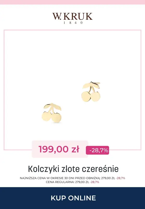 BEST SALE - gazetka promocyjna W.Kruk | Wyprzedaż od piątku 12.06  - strona 9