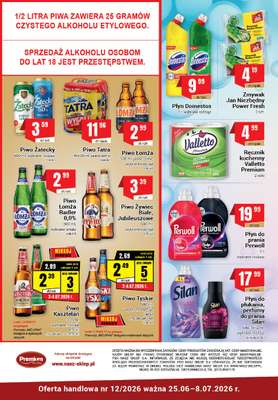 Premium Nasz Sklep - gazetka promocyjna Gazetka Premium Nasz Sklep od czwartku 25.06 do środy 08.07 - strona 6