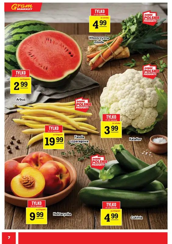 Gram Market - gazetka promocyjna Gazetka od środy 17.06 do wtorku 23.06 - strona 7