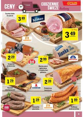 Gram Market - gazetka promocyjna Gazetka od środy 17.06 do wtorku 23.06 - strona 4