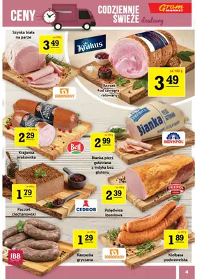 Gram Market - gazetka promocyjna Gazetka od środy 17.06 do wtorku 23.06 - strona 4