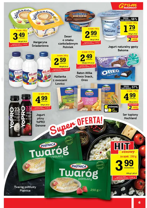 Gram Market - gazetka promocyjna Gazetka od środy 17.06 do wtorku 23.06 - strona 6