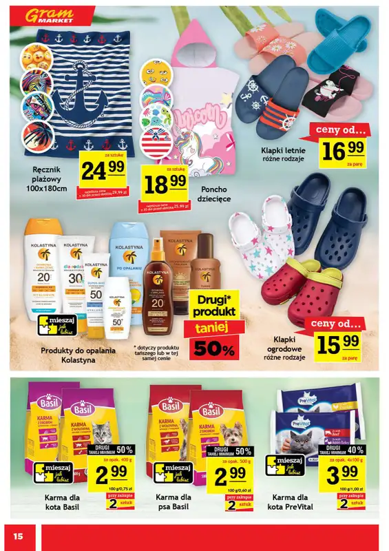 Gram Market - gazetka promocyjna Gazetka od środy 17.06 do wtorku 23.06 - strona 15