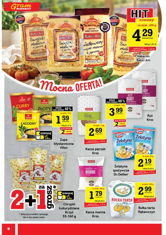 Gram Market - gazetka promocyjna Gazetka od środy 17.06 do wtorku 23.06 - strona 9